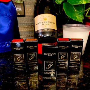 Guerlain Rouge G Lipstick Case Wild Jungle, Double Mirror Cap Brand New in box